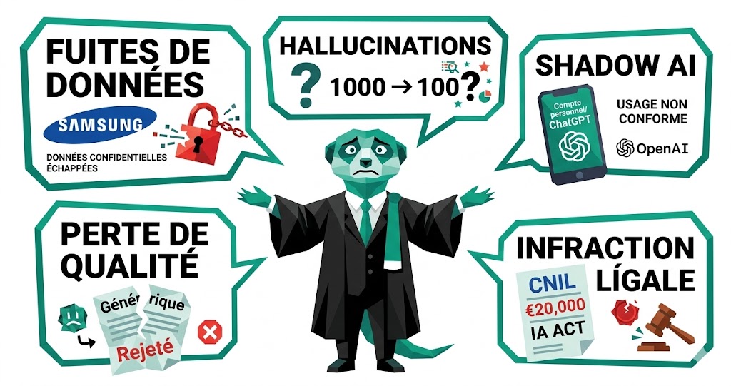 ChatGPT en entreprise : 5 erreurs qui coûtent cher aux PME